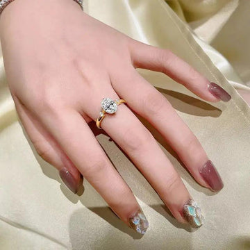 Exquisite GRA Certified 2CT Oval Cut Moissanite Diamonds Engagement Wedding Ladies Rings 925 Silver Fine Jewellery